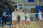 VB vs MHC  Wheaton Women's Volleyball vs Mount Holyoke College. - Photo by Keith Nordstrom : Wheaton, Volleyball, VB